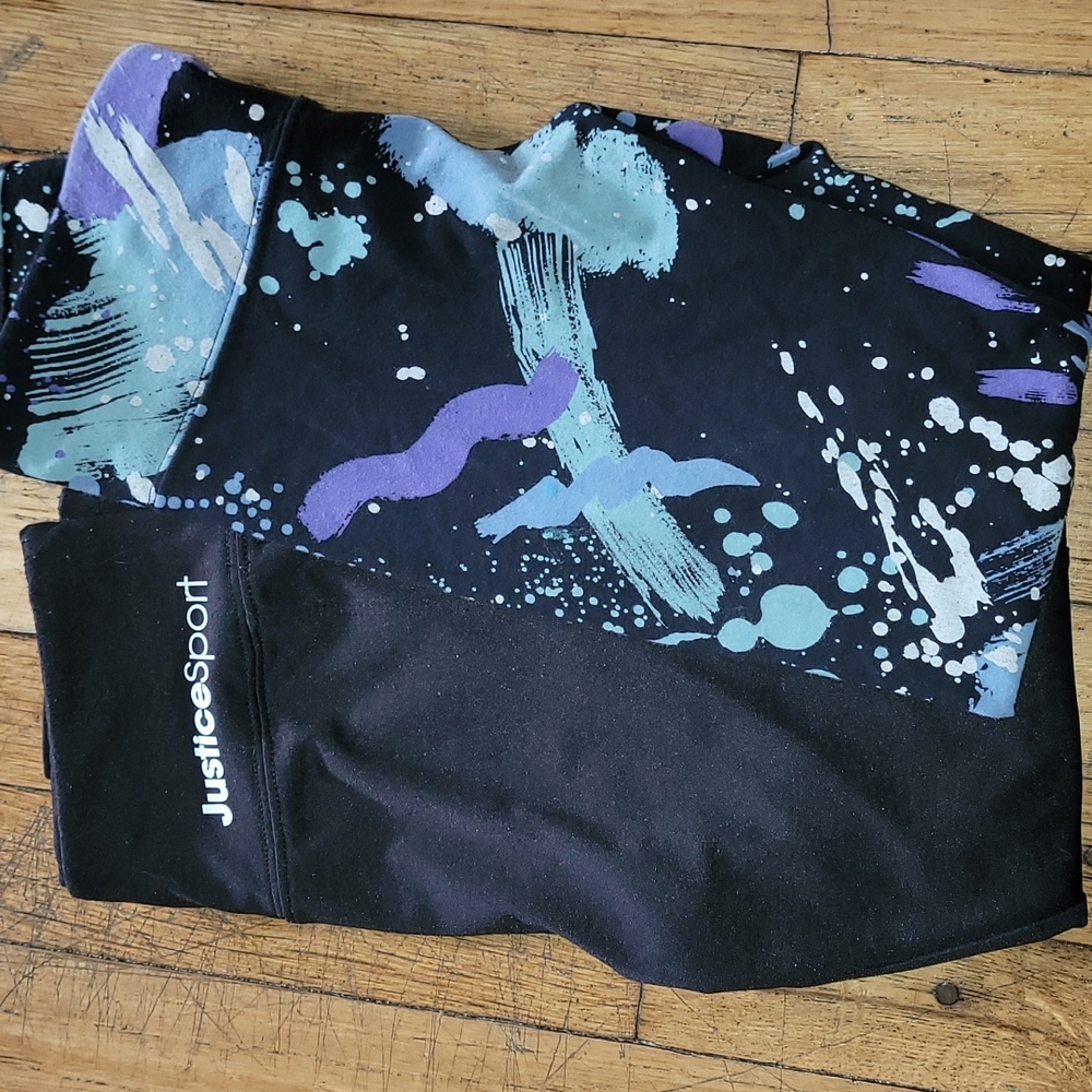 Girls Justice leggings. Sixe 8